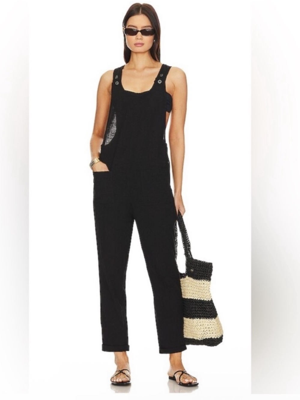 L*Space Freya Jumper Overall
Relaxed Minimalist Boho
Summer Chic 100% Cotton M